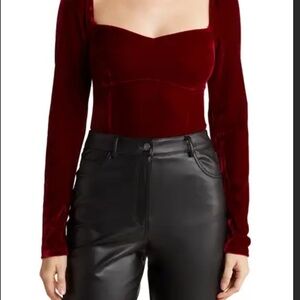 Elodie Velvet Bodysuit